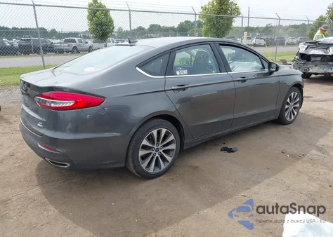 2020 Ford Fusion Se из США, поврежденный, VIN 3FA6P0T97LR202232